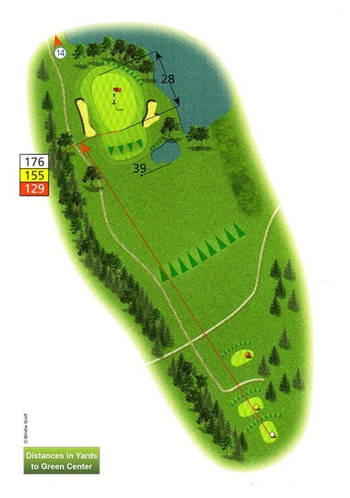 Course Planner Hole 13