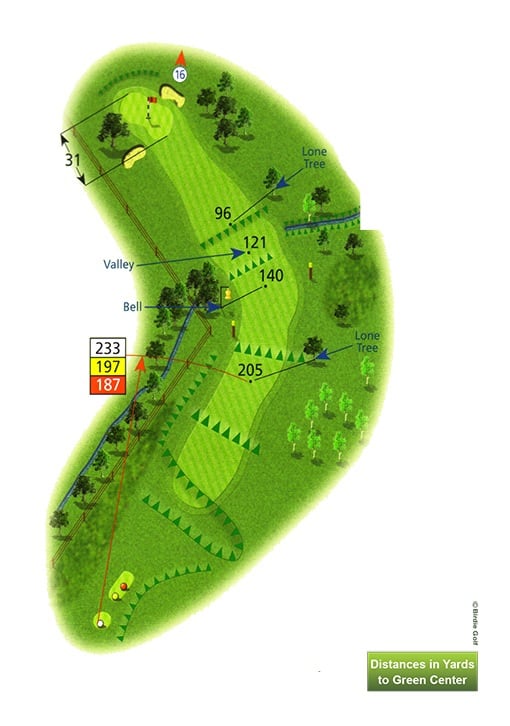 Course Planner Hole 15