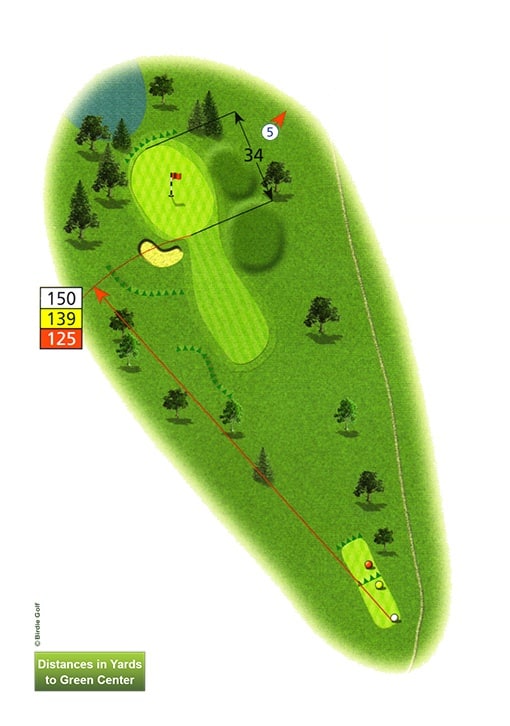 Course Planner Hole 4