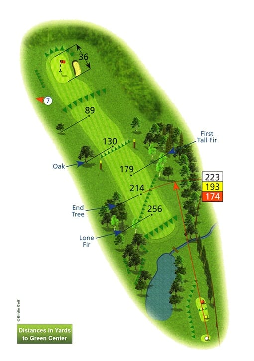 Course Planner Hole 6